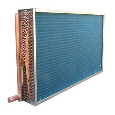 Υδρόφιλες 8 σειρές ανταλλακτών θερμότητας πτερυγίων Louvered ανεμιστήρων αέρα CE 1/4HP
