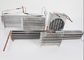 Υψηλός σωλήνας αλουμινίου ανταλλακτών θερμότητας κλιματιστικών μηχανημάτων Effciency και ισχυρή δομή πτερυγίων