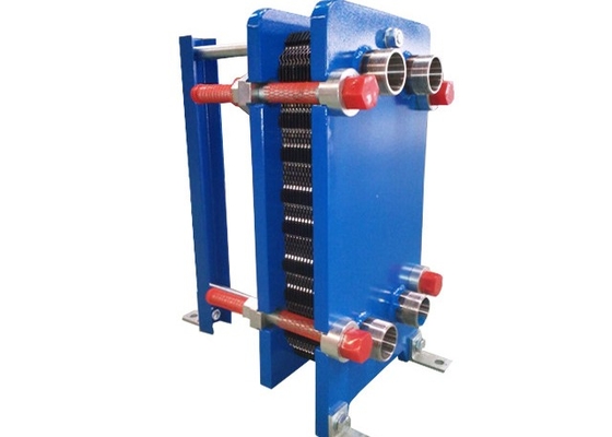Μπλε ανταλλάκτης θερμότητας κλιματιστικών μηχανημάτων χρώματος, ODM cOem ανταλλακτών θερμότητας πιάτων Gasketed διαθέσιμος